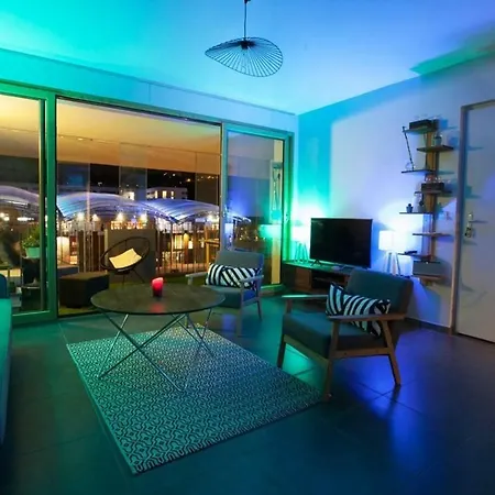 S&c - Vue Coeur Confluence Parking Terrasse *